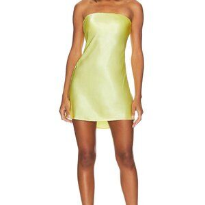 SNDY's satin mini dress